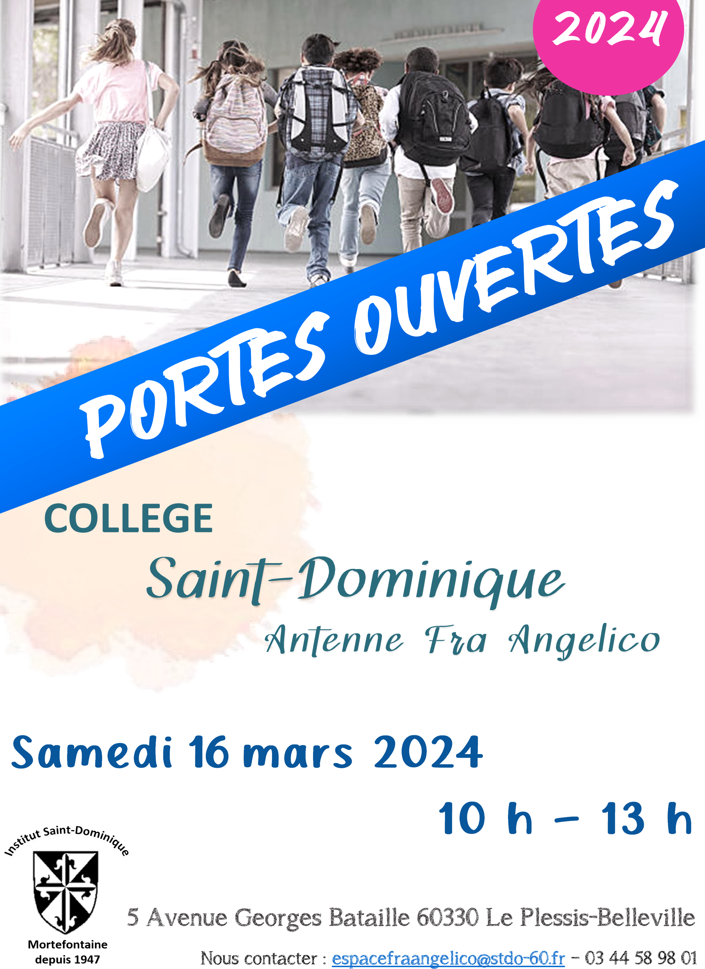 16 Mars 2024 - Portes ouvertes Antenne Fra Angelico au Plessis-Belleville 