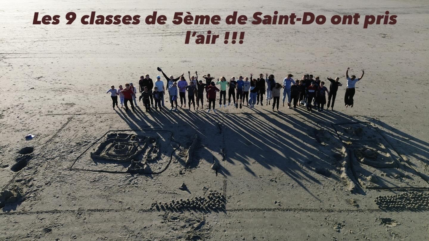 Les 9 classes de cinquième prennent l'air ! 