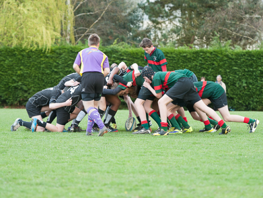 Match de rugby St-do / Ecosse du 21 mars 2014